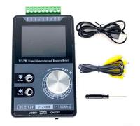 Gdfnmogo Voltage Current Pulse Signal Generator Testing Equipment Short-Circuit Protection Reverse Connection Protection 3 Power Modes Interface Simulator Manual Adjustment