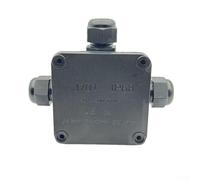 Gdfnmogo Weatherproof Junction Box IP65 Waterproof Dustproof Electrical Cable Connector Outdoor Plastic Enclosure 85x85x50mm Flame Retardant Anti-Corrosion