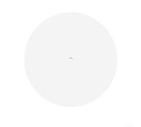 Gdfnmogo White Wooden Blank Wall Clock Face 5Mm Thick Round Board For DIY Quartz Movement Replacement Or New Clock Making, Available In 8, 10, 12 Inch For Home Decoration(25cm)