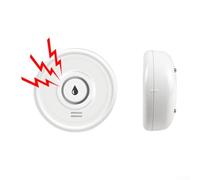 Gdfnmogo Wireless Water Leak Detector for Home System - WiFi-Enabled Immersion Sensor with 100dB Alarm, Remote & App History Tracking