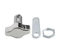 Gdfnmogo Zinc Alloy Cabinet Cam Lock | Keyless Mechanical Door Padlock | for Mailbox Cupboard | Drawer Locker Furniture Hardware | 16Mm 20Mm 25Mm 30Mm(30mm)