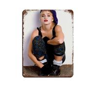 GDFSH The Queen of Pop Madonna Ciccone Tin Sign Vintage Metal Pub Club Cafe Bar Home Wall Art Decoration Poster Retro 12x16inch(30x40cm)