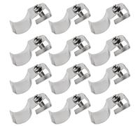 GDFYMI Vinyl Siding Clip Hooks, No-Hole Needed Outdoor Siding Screws Hanger for Mounting Home Security Outdoor Camera, Steel Siding Mount Clips for Hanging Lights, Decors (12 Pack)