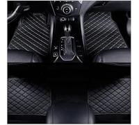 GDGFBYEH Custom Leather Car Floor Mats for Hyundai Tucson Hybrid 2021 2022 2023 2024, Full Coverage, Breathable, Waterproof, Durable, Car Matts, Right-hand Drive Car,D/Black