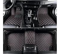 GDGFBYEH Custom Leather Car Floor Mats for Mercedes Benz E Class Coupe C207 2009-2016, Full Coverage, Breathable, Waterproof, Durable, Car Matts, Right-hand Drive Car,B/Black-Red
