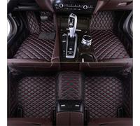 GDGFBYEH Custom Leather Car Floor Mats for Nissan Juke 2019-2024, Full Coverage, Breathable, Waterproof, Durable, Car Matts, Right-hand Drive Car,B/Black-Red
