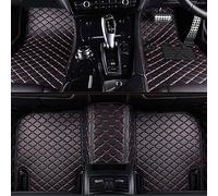 GDGFBYEH Custom Leather Car Floor Mats for Toyota Yaris Cross 2023 2024 2025, Full Coverage, Breathable, Waterproof, Durable, Car Matts, Right-hand Drive Car,C/Black-Red