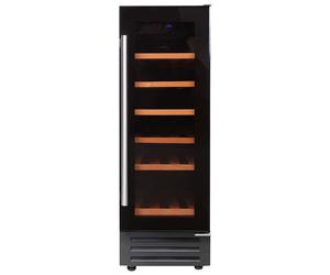 GDHA 444443282 30cm Integrated Wine Cooler in Black 18 Bottle Capacity