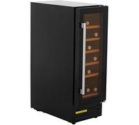 Belling Unbranded 300BLKWC Built In Wine Cooler - Black - G Rated