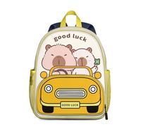 gdhiybf Toddler Backpack for Kids Bookbag Cute Cartoon Kindergarten Schoolbag Backpacks Gifts for Boys Girls, Yellow, Toddler