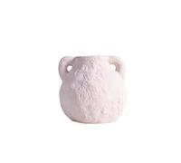 GDHKDDFL Ceramic vases, Vase White Ceramic Arrangement Living Room Simple Home Irregular Rough Texture Flower