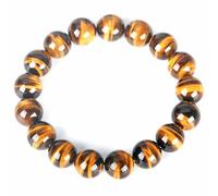 GDHKDDFL Crystal bracelets, Feng Shui Jewelry,7A Grade Yellow Tiger Eye Crystal Bracelet,Chakra Healing Beaded Women Men,16mm(16mm)