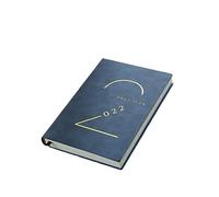 GDHKDDFL Luxury foil-stamped diary, 365 Days Efficiency Manual 404 Page Stationery Simple Hand Book Literary Exquisite Notepad Diary(F)