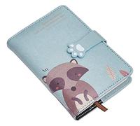 GDHKDDFL Luxury foil-stamped diary, Journals Carry A6 Cute Handbook College Student Animal Creative Thickening Small Laptop Portable Personality Diary(C)