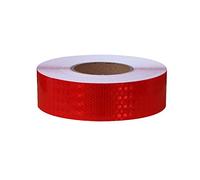 GDHKDDFL Reflective Tape Reflective Stickers, Self-Adhesive Tape, Hazard Warning Tape for Car Truck Motorcycle(Red)