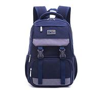 GDHKDDFL Versatile unisex rucksack, Black Anti Theft Backpacks for College High School Backpack for Boys Travel Laptop Bookbag(Blu)