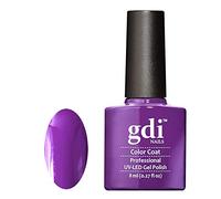 GDI Nails - F43 Purple Wonder - Deep Grape Purple Shade - UV LED Soak Off Gel Nail Polish Varnish - Classic Range - 8ml - ***REQUIRE UV/LED LAMP TO CURE DRY GEL POLISH***