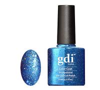 GDI Nails - Neon Glow 'N' Range - Glow In The Dark - Plain Shimmer Diamond Glitter - UV LED Soak Off Gel Nail Polish Varnish - 8ml - ***REQUIRE UV/LED LAMP TO CURE DRY GEL POLISH*** (N28)