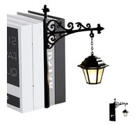 Gdiojnfg Bookshelf Lamp Vintage Cordless Reading Lantern