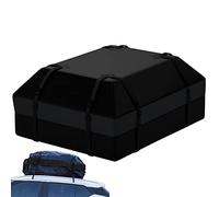 Gdiojnfg Car Roof Bag, Roof Box, Car Roof Bag Without Roof Rack, Luggage Bag Car, 600D Rooftop Cargo Carrier Without Roof Rack, Roof Waterproof Bag For All With/Without Rack