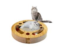 Gdiojnfg Cardboard Scratchers For Indoor Cats | Cat Scratching Board Turntable | Corrugated Paper Kitten Scratching Board For Pet Claw Sharpener
