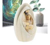 Gdiojnfg Christmas Nativity Scene Decorations, Nativity Ornament, Nativity Set, Nativity Statue, Holy Family Nativity Figurine Statue, Christmas Nativity Statue For Religious Christmas Decorations