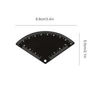 Gdiojnfg Eyebrow Mapping Tool,Fast Drawing Reusable Eyebrow Design Ruler | Cosmetics Utensil for Wedding Spa Barber Offices Dorm Traveling Vacation Holiday Outdoor