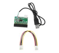Gdiojnfg Floppy Disk Drive - USB Converter Floppy Disk Reader - Plug and USB Drive, USB Adapter 1.44 MB Floppy Disk, USB to A Disk for Laptops Desktops & PC