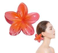 Gdiojnfg Flower Hair Clips, Flower Clip, Hawaiian Flower Claw Clips, Hair Clip Large Claw Clips, Flower Claw, Large Claw Clips, Holiday, Colorful Hair Accessories For Girls, Women