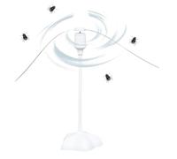 Gdiojnfg Fly Fans For Tables, Fly Zapper Fan, Convenient Flys Spinner For Outdoor Indoor Keep Flys Away And Keep Your Food Clean