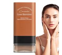 Gdiojnfg Foundation Stick Makeup, Long-Lasting Stick Foundation, Hydrating Foundation Long-Lasting Design, Foundation Makeup Multi-Use Contour Stick For Nose Forehead Cheek Depressions Chin