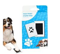 Gdiojnfg Inkless Hand & Footprint Kit, Ink Pad For Paw Prints, Paw Print Kit For Dogs, Paw Print Stamp Pad For Dogs, Keepsake Pawprint Maker, Clean Touch Baby Foot Printing Kit, Handprint Ink Pad