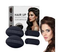 Gdiojnfg Invisible Sponge Hair Base, Puff Hair Head Cushion Styling Insert Braid Tool, Concave, Bump Up Puff Foam, Breathable Head Cushion Styling Braid Tool For Short Or Long Hair
