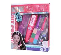 Gdiojnfg Kids Hair Coloring Playset | Temporary Washable Hair Coloring Set Hair Chalk | Multicolor Simulated Toys Pretend Hair Makeup for Girls