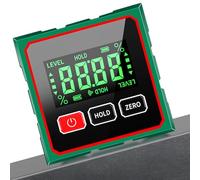 Gdiojnfg Magnetic Angle Finder,Portable Digital Angle Gauges - Electronic Protractor, Table Saw Accessories, Woodworking Bevel Gauge for Woodworking and Machinery