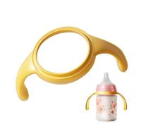 Gdiojnfg Mam Bottle Handles, Mam Handles for Bottles, Baby Bottle Feeder Holder, Handle Grip for Wide Neck Bottles, Baby Bottles Handles Grip for Wide Neck Glass Bottle, Silicone Glass Baby Bottles