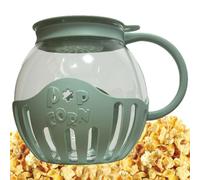 Gdiojnfg Microwave Popcorn Jug, Microwave Popcorn Popper, Microwave Popcorn Bowl, Popcorn Maker Machine Snacks Popcorn Air Poppers BPA Free Popcorn Bowl 2.25 Quart Popcorn Pot Dishwasher Safe