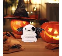 Gdiojnfg Positive Crochet Ghost - Interesting Knitted Wool Ghost Doll,Funny Motivational Things Crocheted Emotion Toys Desk Decorations for Mothers School Dorm Christmas Birthday Offices