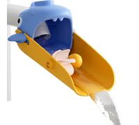 Gdiojnfg Sink Faucet Extender - Shark Design Long Extend Water Faucet Extender,Sink Attachment, Bathroom Sink Spout Wash Helper for Kitchen Bathtub