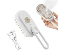 Gdiojnfg Spritz Defur Comb For Cats, Water Brush For Cats, Steamy Cat Brush, Pet Steam Brush, Multifunctional Dog Steamer Brush, 3in1 Cat Grooming Brush Pet Hair Removal Comb For Cat And Dog
