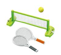 Gdiojnfg Table Tennis Set - Portable Table Tennis Training Set with 2 Rackets and 1 Ball - Interactive Sport Equipment Indoor Outdoor Activity for Lawn Gathering Parks Backyard Beach Holiday