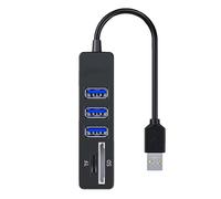 Gdiojnfg USB Hub For PC | High-Speed USB Splitter Portable Expansion Hub - Computers Splitter For Family, Friends, Home, Console, Printer, PC