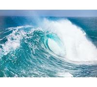 gdkldfg Wallpaper Non-Woven Silk Poster Ocean Waves Sea Natural Scenery 430x300cm Wall Mural Decorations Living Room Bedroom
