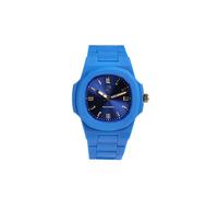 GDL Giovanni De Luca Elegant Watch for Women and Men with Polycarbonate Case 40.5 x 8.8 mm, Blue Dial, Blue Strap and Japanese Quartz Movement - Waterproof 5 ATM, Lightweight and Durable