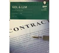 GDL & LLM: Study Notes on Contract Law