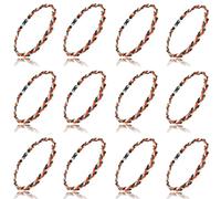 Gdlpengru 12 Pack Baseball Necklace 18inch, Three Braided Tornado Rope Design Baseball Necklace, Team Gift Party Favors, Sports Parties for Baseball Funs