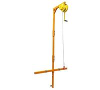 GDMDPTE Air Conditioning Installation Bracket with Self-Locking Winch, Heavy-Duty 3HP Support Brackets & 10m Cable for Secure AC Unit Mounting and Stability