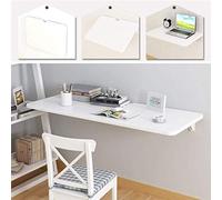 GDMDPTE Folding Wall Mounted Table for Small Spaces Sturdy and Space Saving Foldable Table for Garage Shed Home Office Laundry Bar Kitchen Dining Room. Ideal for Compact Living.