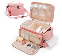 GDNasist Breast Pump Bag for Spectra S1 and S2, Pumping Bag with Waterproof Mat, Perfect for Work, Travel and Family Use