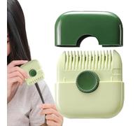 Gdnhovfnxe 2-in-1 Hair Trimmer, Split End Trim, 7.5 x 6.5 cm Minni Portable Hair Breaker Tool Removes Split End Trimmer with for Cutting and Styling Thin Hair